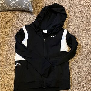 Nike elite Kids Black and White Jacket